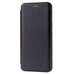 Чехол Yotrix FolioCase Plain для Samsung Galaxy A11 (черный, кожаный)
