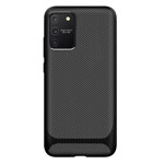 Чехол Yotrix CarbonCase для Samsung Galaxy S10 lite (черный, гелевый)