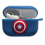 Чехол Synapse Сartoons Case для Apple AirPods pro (Captain America, силиконовый)