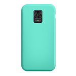 Чехол Yotrix LiquidSilicone для Xiaomi Redmi Note 9 pro (бирюзовый, гелевый)