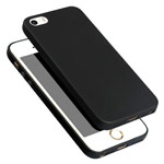 Чехол Yotrix UltrathinCase для Apple iPhone SE (черный, гелевый)