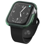 Чехол X-doria Defense Edge для Apple Watch Series 4 (40 мм, темно-зеленый, маталлический)