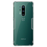 Чехол Nillkin Nature case для OnePlus 8 pro (серый, гелевый)