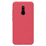 Чехол Nillkin Hard case для Xiaomi Redmi 8 (красный, пластиковый)