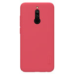 Чехол Nillkin Hard case для Xiaomi Redmi 8 (красный, пластиковый)