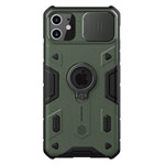Чехол Nillkin CamShield Armor для Apple iPhone 11 (темно-зеленый, композитный)