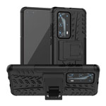 Чехол Yotrix Shockproof case для Huawei P40 (черный, гелевый)