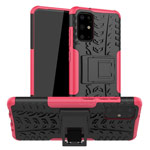 Чехол Yotrix Shockproof case для Samsung Galaxy S20 plus (розовый, гелевый)
