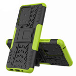 Чехол Yotrix Shockproof case для Samsung Galaxy S20 ultra (зеленый, гелевый)