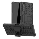 Чехол Yotrix Shockproof case для Sony Xperia 5 (черный, гелевый)