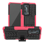 Чехол Yotrix Shockproof case для Huawei P40 (розовый, гелевый)