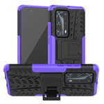 Чехол Yotrix Shockproof case для Huawei P40 (фиолетовый, гелевый)