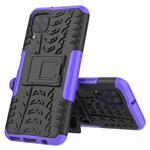 Чехол Yotrix Shockproof case для Huawei P40 lite (фиолетовый, гелевый)