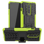 Чехол Yotrix Shockproof case для OnePlus 8 (зеленый, гелевый)
