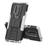 Чехол Yotrix Shockproof case для OnePlus 8 pro (белый, гелевый)