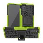 Чехол Yotrix Shockproof case для Samsung Galaxy A31 (зеленый, гелевый)