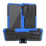 Чехол Yotrix Shockproof case для Samsung Galaxy A31 (синий, гелевый)