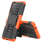 Чехол Yotrix Shockproof case для Samsung Galaxy S20 (оранжевый, гелевый)