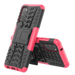 Чехол Yotrix Shockproof case для Samsung Galaxy S20 (розовый, гелевый)