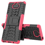 Чехол Yotrix Shockproof case для Sony Xperia 8 (розовый, гелевый)