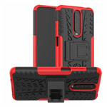 Чехол Yotrix Shockproof case для Xiaomi Poco X2 (красный, гелевый)