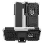 Чехол Yotrix Shockproof case для Xiaomi Redmi Note 8 (белый, гелевый)