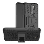 Чехол Yotrix Shockproof case для Xiaomi Redmi Note 8 pro (черный, гелевый)