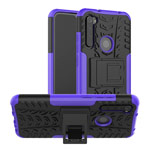 Чехол Yotrix Shockproof case для Xiaomi Redmi Note 8T (фиолетовый, гелевый)