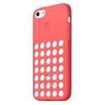 Чехол Apple iPhone 5C case (розовый, силиконовый)