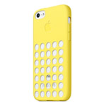 Чехол Apple iPhone 5C case (желтый, силиконовый)