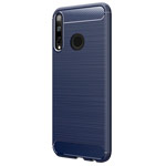 Чехол Yotrix Rugged Armor для Huawei P40 lite E (синий, гелевый)