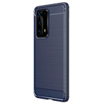 Чехол Yotrix Rugged Armor для Huawei P40 pro (синий, гелевый)