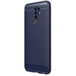 Чехол Yotrix Rugged Armor для Xiaomi Redmi 9 (синий, гелевый)