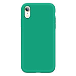 Чехол Yotrix LiquidSilicone для Apple iPhone XR (зеленый, гелевый)