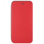 Чехол Yotrix FolioCase Plain для Xiaomi Redmi 9A (красный, кожаный)