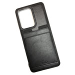 Чехол HDD Luxury Card Slot Case для Samsung Galaxy Note 20 (черный, кожаный)