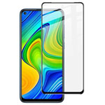 Защитное стекло Yotrix 3D Shockproof Glass Protector для Xiaomi Redmi Note 9 (черное)