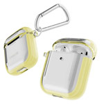 Чехол X-Doria Defense Clear для Apple AirPods (желтый, гелевый/пластиковый)