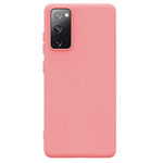 Чехол Yotrix LiquidSilicone для Samsung Galaxy S20 FE (розовый, гелевый)