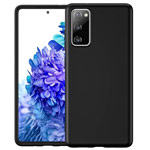 Чехол Yotrix LiquidSilicone для Samsung Galaxy S20 FE (черный, гелевый)