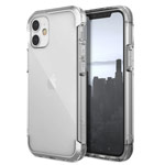 Чехол Raptic Air для Apple iPhone 12 mini (прозрачный/серебристый, маталлический)