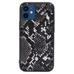 Чехол Kajsa Dale Glamorous Snake 2 для Apple iPhone 12 mini (черный, кожаный)