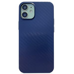 Чехол Coblue Carbon Case для Apple iPhone 12 mini (темно-синий, пластиковый)