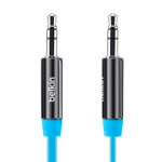 AUX-кабель Belkin Flat Aux 3' cable (синий, 0,9 м, разъемы 3.5 мм)