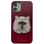 Чехол Santa Barbara Savanna для Apple iPhone 12 mini (Kitty, кожаный)