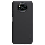 Чехол Nillkin Hard case для Xiaomi Poco X3 (черный, пластиковый)