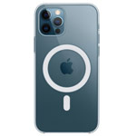 Чехол Yotrix Clear case для Apple iPhone 12 pro max (прозрачный, гелевый, MagSafe)