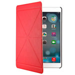 Чехол Yotrix OrigamiCase для Apple iPad Air (красный, кожанный)