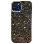 Чехол Swarovski Crystal Case для Apple iPhone 12/12 pro (золотистый, гелевый)