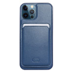 Чехол HDD Luxury Magnet Case для Apple iPhone 12 pro max (темно-синий, кожаный)